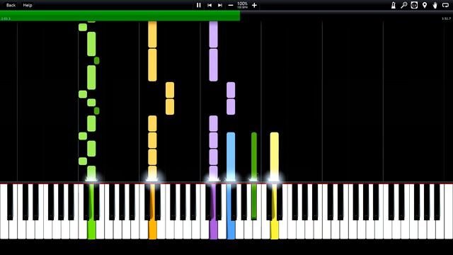 Rammstein - Engel Synthesia Piano Tutorial (midi) //nazarijnosenk смотреть онлайн
