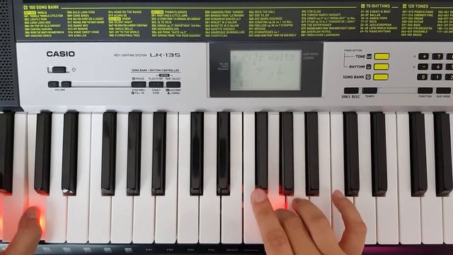 CASIO LK-135 | Sound & Rhythm Review + Demo смотреть онлайн