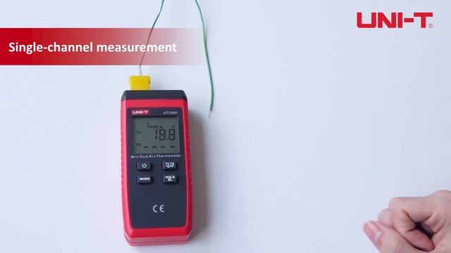 UNI-T UT320 series contact thermometers video:More details please find: www.yq-hk.com смотреть онлайн