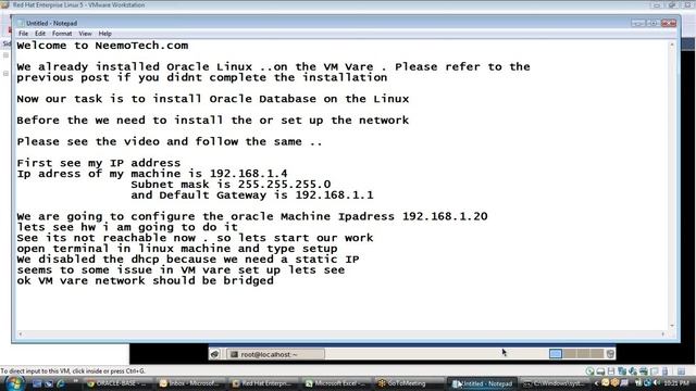 Network Configuration Oracle Linux DBA Part 2 смотреть онлайн