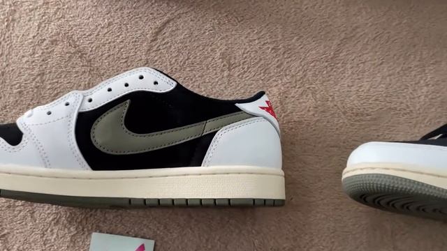 REAL VS FAKE TRAVIS SCOTT JORDAN 1 “OLIVE” IN HAND COMPARISON from Suplook смотреть онлайн