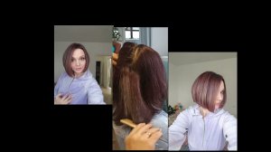 🌈Самая Быстрая ‼️Техника окрашивание Волос Шатуш, Начёс 👀Стрижка Боб Каре