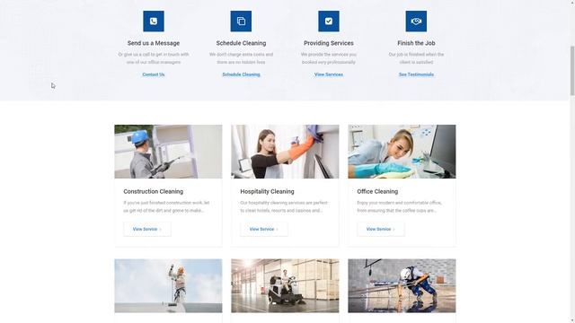 The Kleaner - Industrial Cleaning Company WordPress Theme Ohanne смотреть онлайн