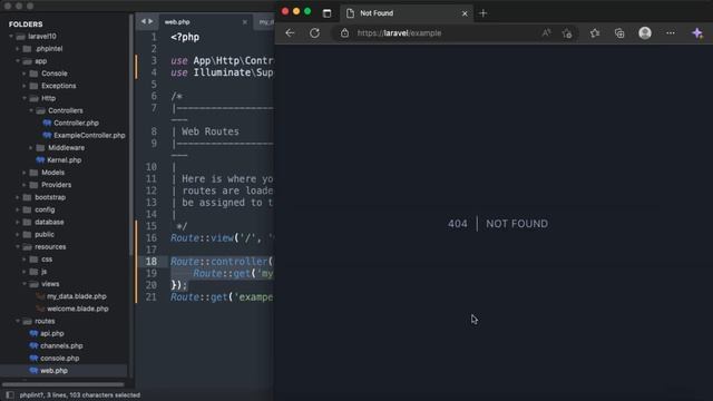 #13 Routing with a First Controller with Namespace смотреть онлайн