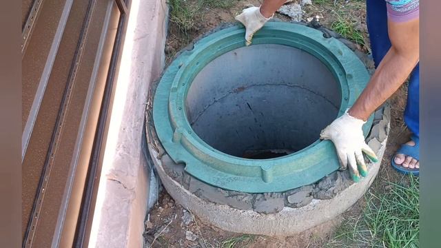 Установка канализационного люка своими руками смотреть онлайн