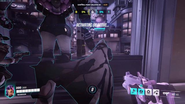 Sombra is cool now in Overwatch 2 ? Sombra competitive gameplay, no commentary смотреть онлайн