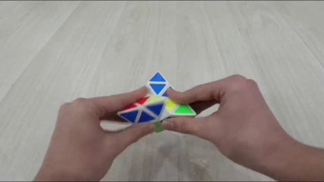 Как собрать Пирамидку Рубика | Обучение смотреть онлайн