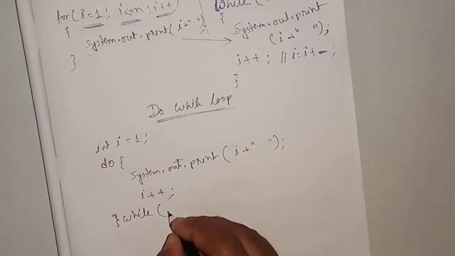 Convert for loop to While loop and do while loop смотреть онлайн