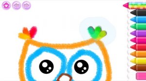 Смотри и рисуй. Для детей. Рисуем сову.