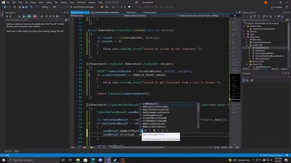 Creating a full application in c++ from start to finish part 1 (Remote Desk)
