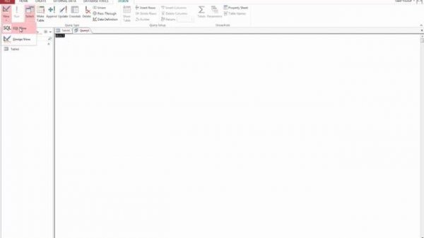 How to Code SQL in MS Access