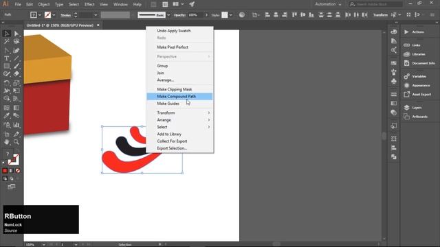 illustrator : Tutorial 3D Packaging Box Design's Recipes. смотреть онлайн