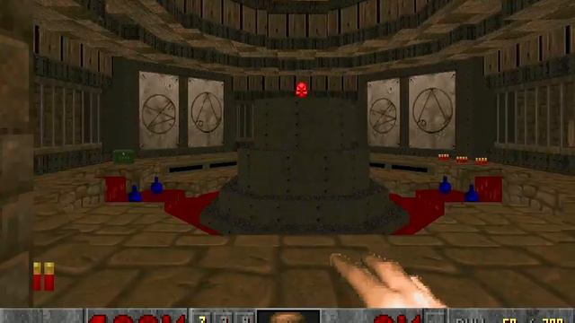 Doom II NRFTL level 5, Vivisection: Soul Sphere смотреть онлайн