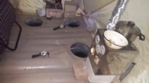 Ловля леща зимой ночью