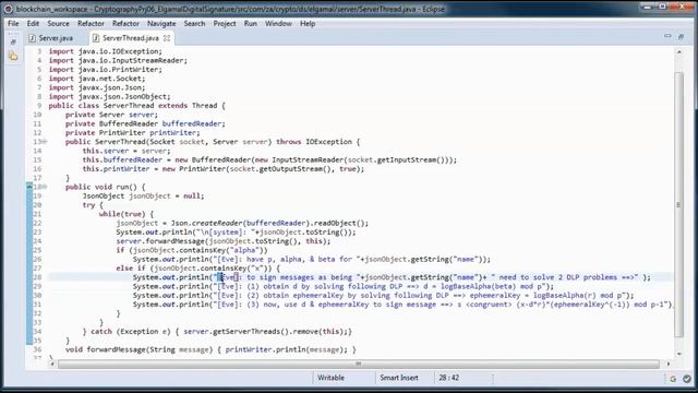 Elgamal Digital Signature - Public Key Cryptography + JAVA Prototype Project 06 смотреть онлайн