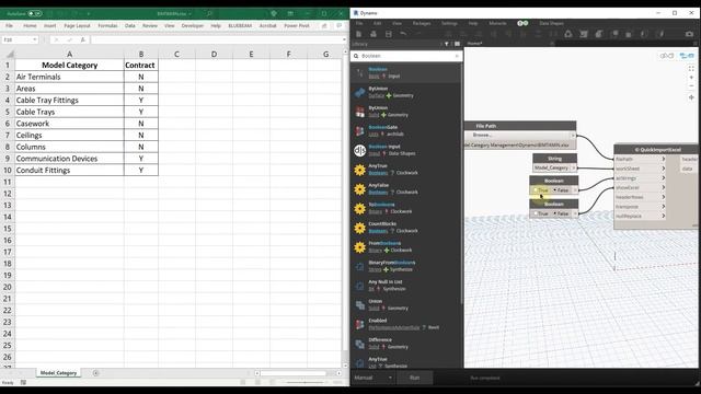 Revit Dynamo Integration - #1 Import Excel to Dynamo смотреть онлайн