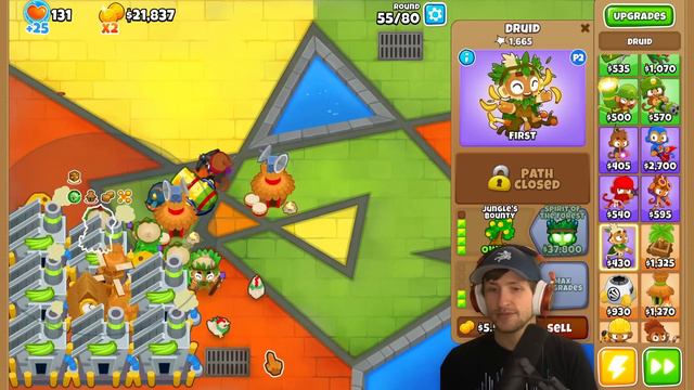 This Tier 12 Banana Farm costs $100 MILLION! (Modded BTD 6) смотреть онлайн