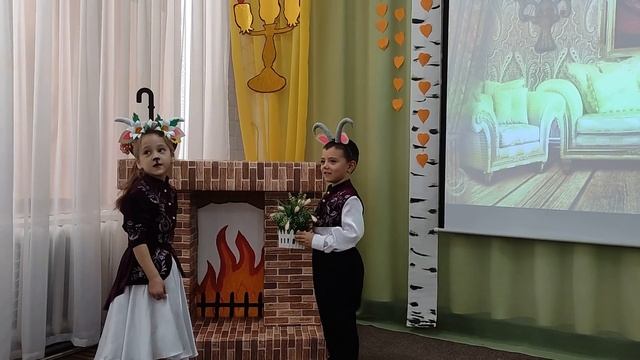 Авторская театрализованная постановка по мотивам сказки С.Я.Маршака "Кошкин дом" смотреть онлайн