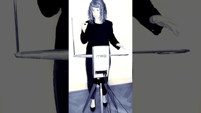 1min with CLARAVOX theremin - internal delay testing смотреть онлайн