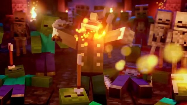 Minecraft Dungeons: Cross-platform Play Trailer - PS4 - Xbox One - Switch - PC смотреть онлайн