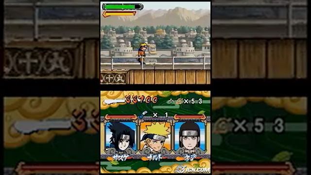 Naruto: Ninja Council 3 Nintendo DS Gameplay - Action смотреть онлайн