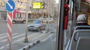 Покатушки на новом автобусе НефАЗ-5299-30-56 № М 532 КХ 154 по Новосибирску