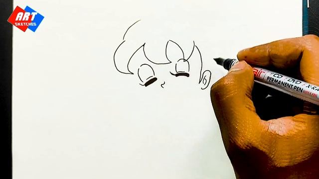How to draw Shizuka Step by step, Easy Draw | Free Download Coloring Page | Easy pencil Drawing смотреть онлайн
