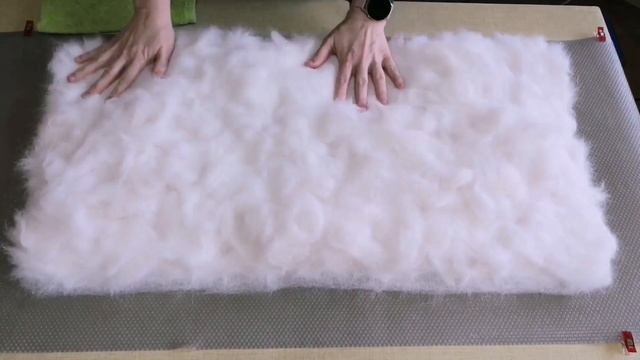 Валяние коврика из кошачьей шерсти смотреть онлайн