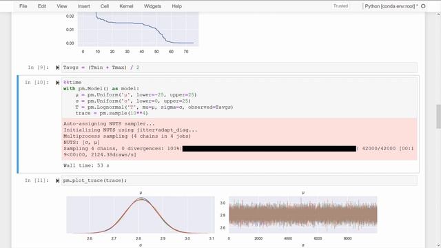 MCMC with PyMC3 смотреть онлайн