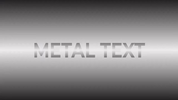 Pure CSS Metal Text Effect | CSS text effects