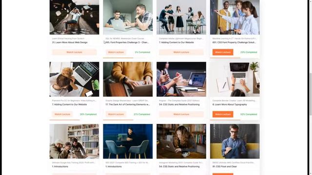 E-tutor - Education and Online LMS Figma Template figma 14 смотреть онлайн