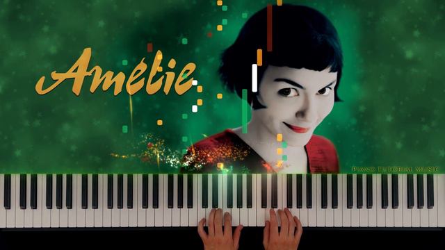 Yann Tiersen - La Valse d'Amelie | Piano Tutorial Music смотреть онлайн