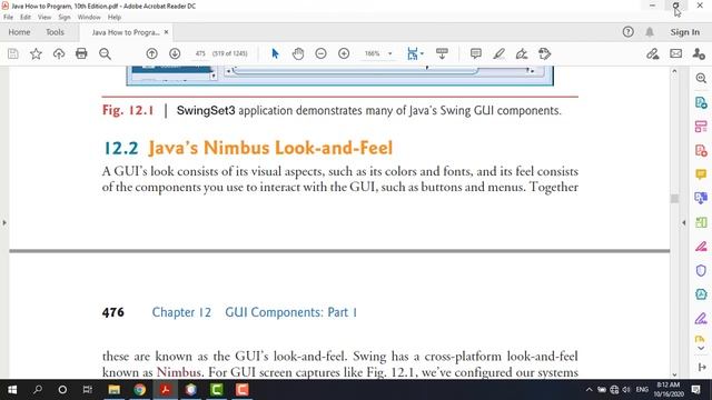 Chapter 12 GUI Components Part 1 смотреть онлайн