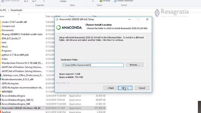 Installing Anaconda Distribution for Python смотреть онлайн