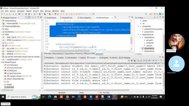 Part 1 Spring Boot CRUD Application Using Maven смотреть онлайн