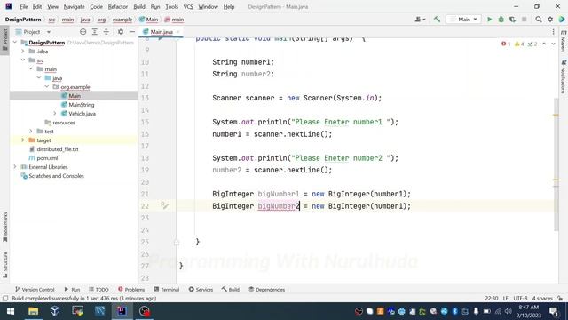 How to add large two number in java | Java Programming смотреть онлайн