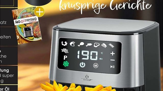 Besten Heißluftfritteusen im Vergleich | Top 5 Heißluftfritteusen Test смотреть онлайн