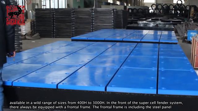 Nanjing Deers super cell rubber fenders with frontal frame смотреть онлайн