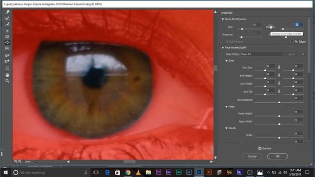 Psychology of Attractive Eyes and How to Achieve it in Photoshop смотреть онлайн