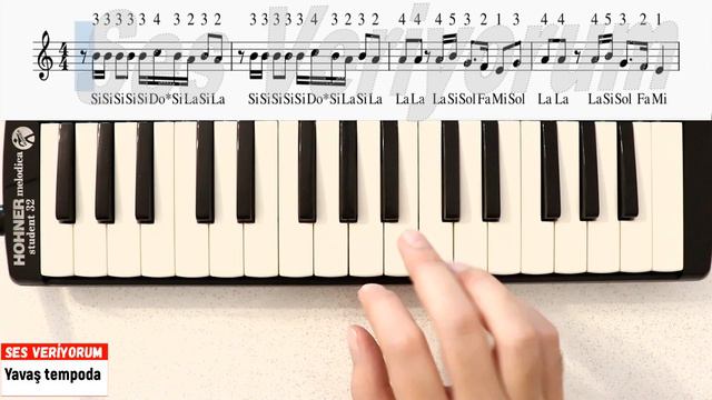 ERİK DALI Melodika Notaları(Hızlı - Yavaş) смотреть онлайн