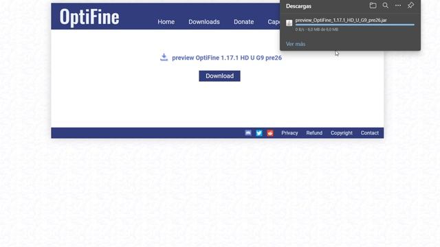 COMO DESCARGAR OPTIFINE para Minecraft 1.17.1 | AUMENTAR FPS en Minecraft 1.17.1 смотреть онлайн