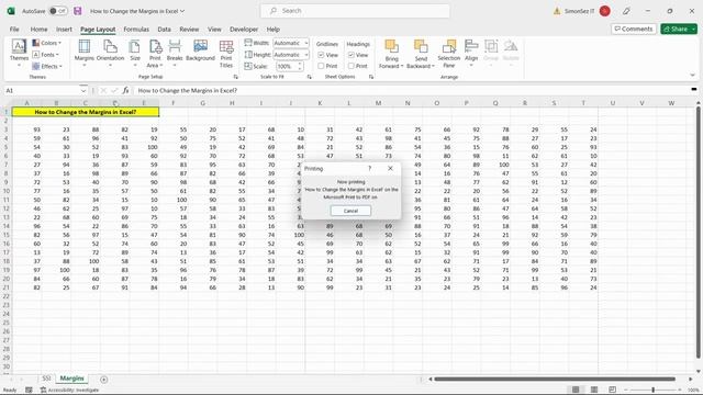 Changing the Margins in Microsoft Excel смотреть онлайн
