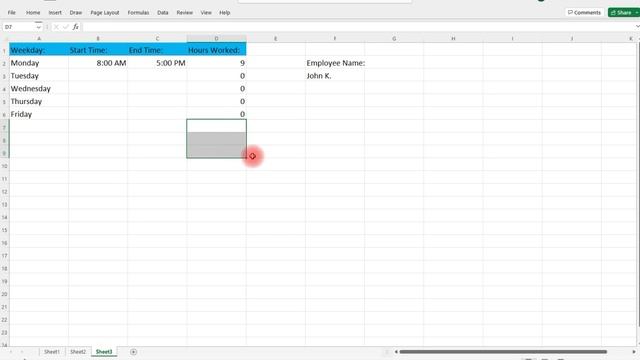 How To Calculate The Total Hours Worked In Excel смотреть онлайн