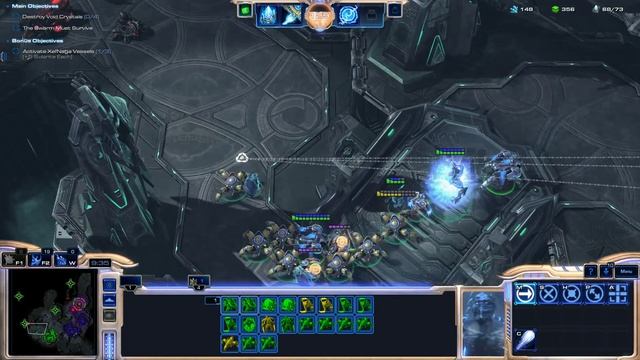 Starcraft 2: Legacy of the Void - Brutal Walkthrough - Harbinger of Oblivion смотреть онлайн