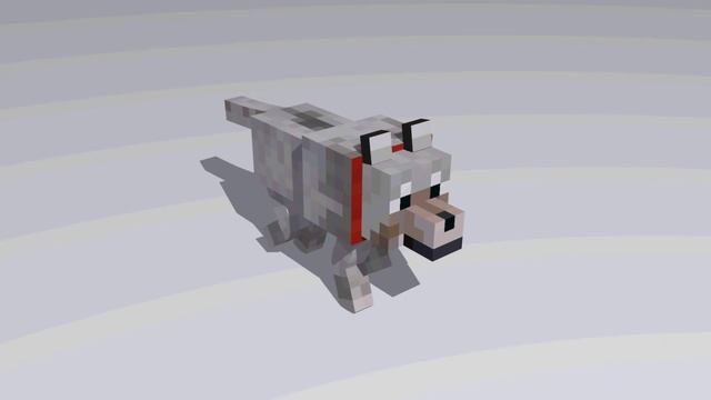 Wolf walk animation [Minecraft] смотреть онлайн
