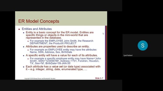 Database Systems | Chapter # 03a (Data Modeling Using Entity-Relationship (ER) Model) |Ramez Elmasr смотреть онлайн