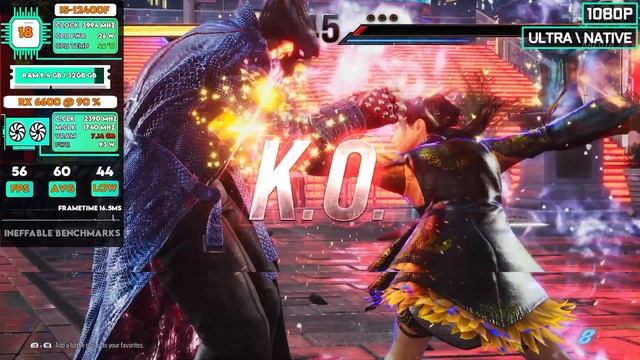 Tekken 8 Performance Test: GTX 1650 vs RX 580 vs RX 6600 vs RTX 3060 Ti смотреть онлайн