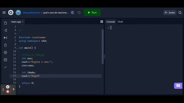 Qual o ano de nascimento? | C++ | Exercícios Resolvidos смотреть онлайн