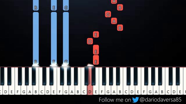 Poor Mans Poison - Hell's Comin' With Me (Piano Tutorial) смотреть онлайн