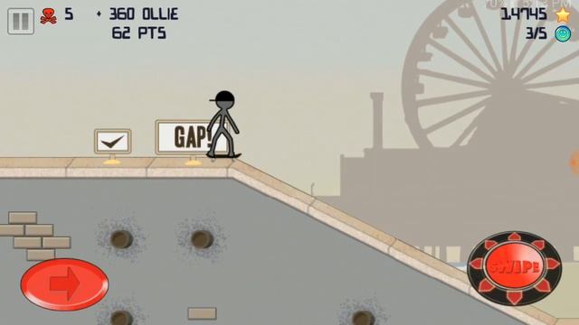 Stick Man skate смотреть онлайн